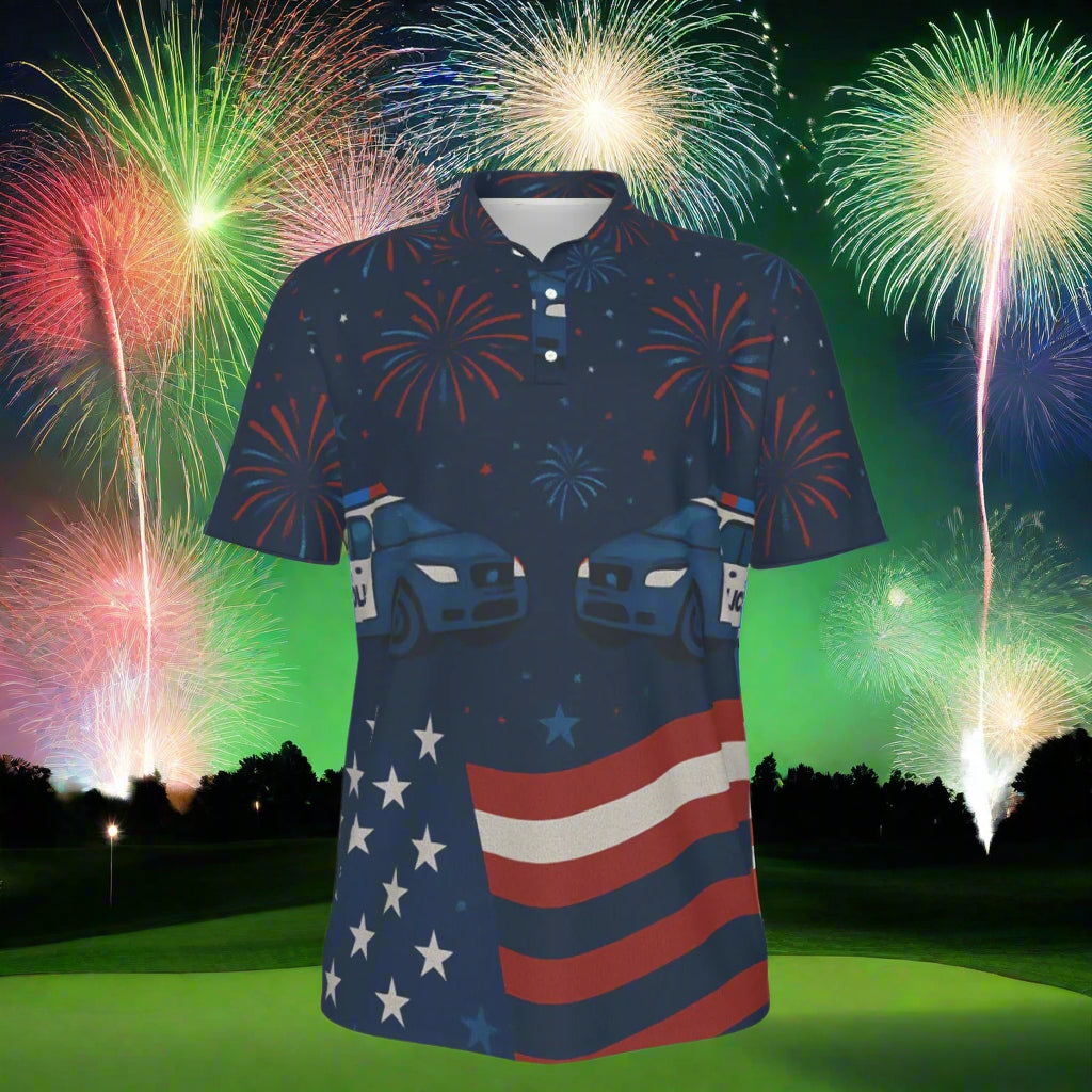 Lights & Liberty Men's Polo