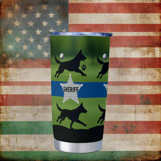 Sheriff K9 Tee Tumbler 20oz